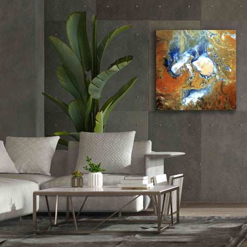 Image of 'Earth as Art: Lake Eyre,' Canvas Wall Art,37 x 37