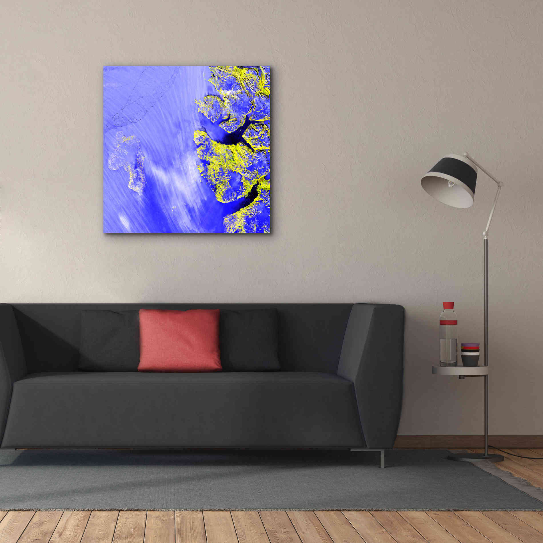 'Earth as Art: Meighen Island,' Canvas Wall Art,37 x 37