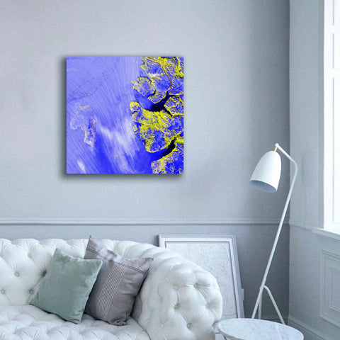 Image of 'Earth as Art: Meighen Island,' Canvas Wall Art,37 x 37