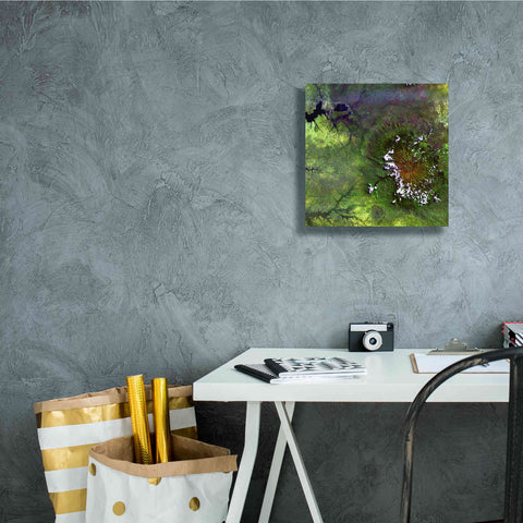 Image of 'Earth as Art: Mount Elgon,' Canvas Wall Art,12 x 12