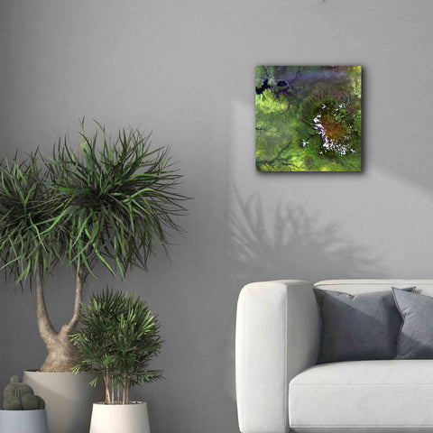 Image of 'Earth as Art: Mount Elgon,' Canvas Wall Art,18 x 18