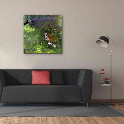 Image of 'Earth as Art: Mount Elgon,' Canvas Wall Art,37 x 37