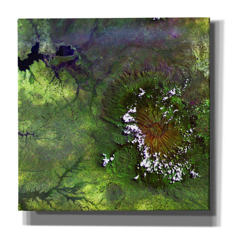 Image of 'Earth as Art: Mount Elgon,' Canvas Wall Art,12x12x1.1x0,18x18x1.1x0,26x26x1.74x0,37x37x1.74x0