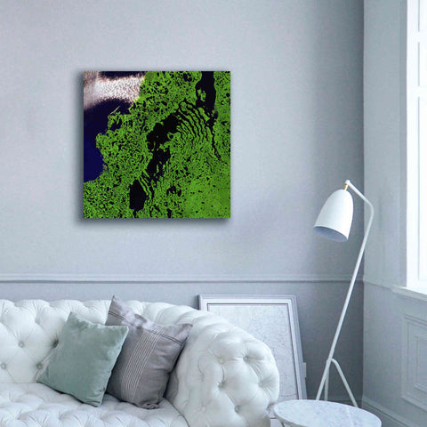 Image of 'Earth as Art: Remote Tundra,' Canvas Wall Art,37 x 37