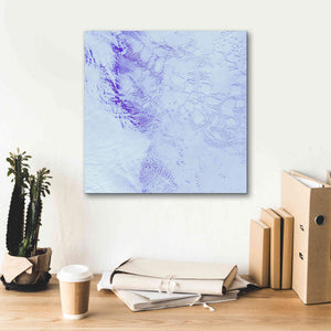 'Earth as Art: Robinson Glacier,' Canvas Wall Art,18 x 18