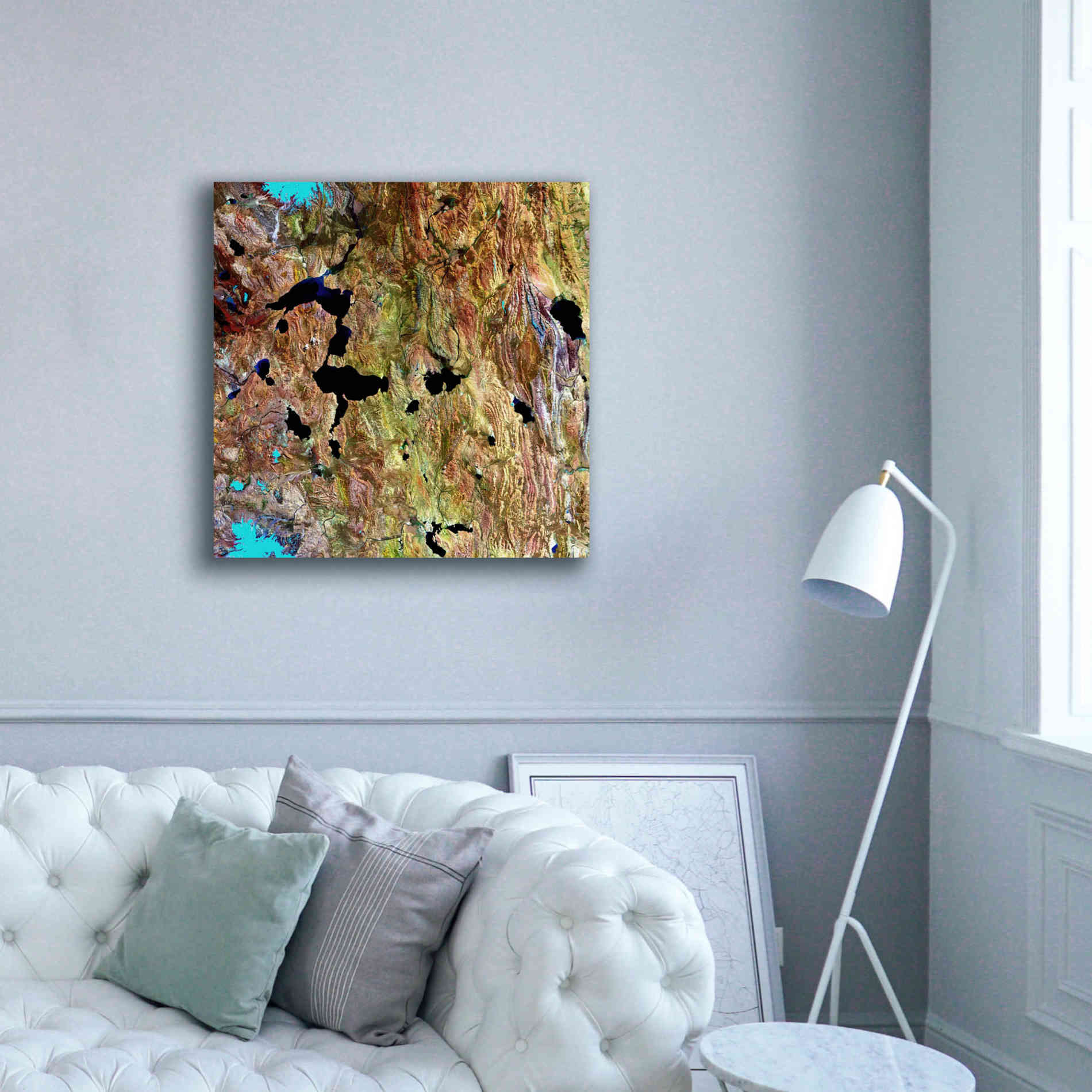 'Earth as Art: Roof of the World,' Canvas Wall Art,37 x 37