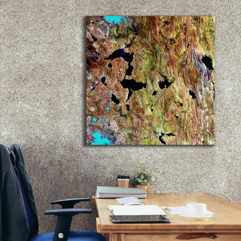 Image of 'Earth as Art: Roof of the World,' Canvas Wall Art,37 x 37