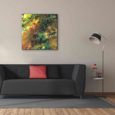 Image of 'Earth as Art: Rugged Terrain,' Canvas Wall Art,37 x 37