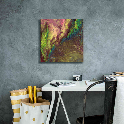 Image of 'Earth as Art: Sierra de Velasco,' Canvas Wall Art,18 x 18