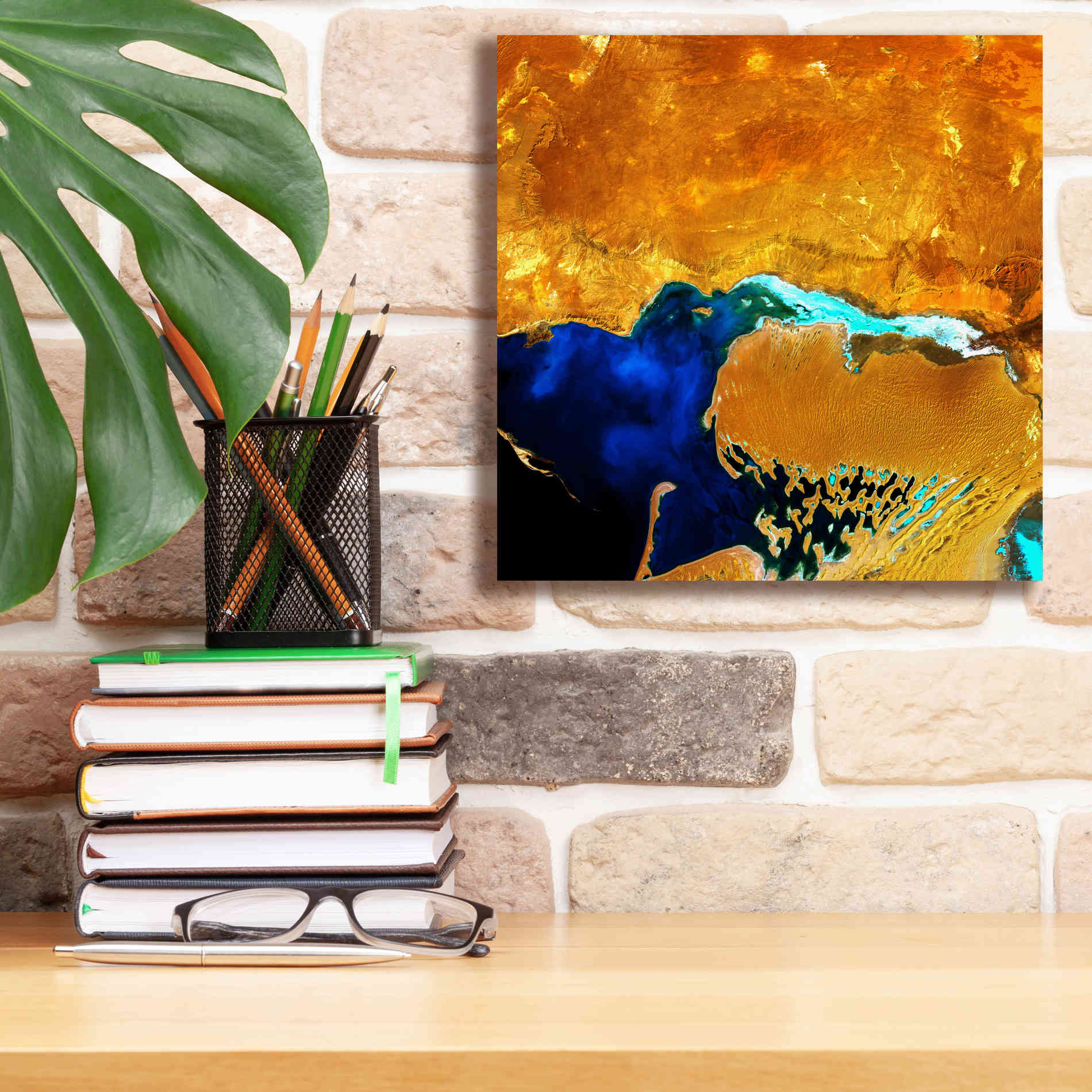 'Earth as Art: The Dardzha Monster,' Canvas Wall Art,12 x 12