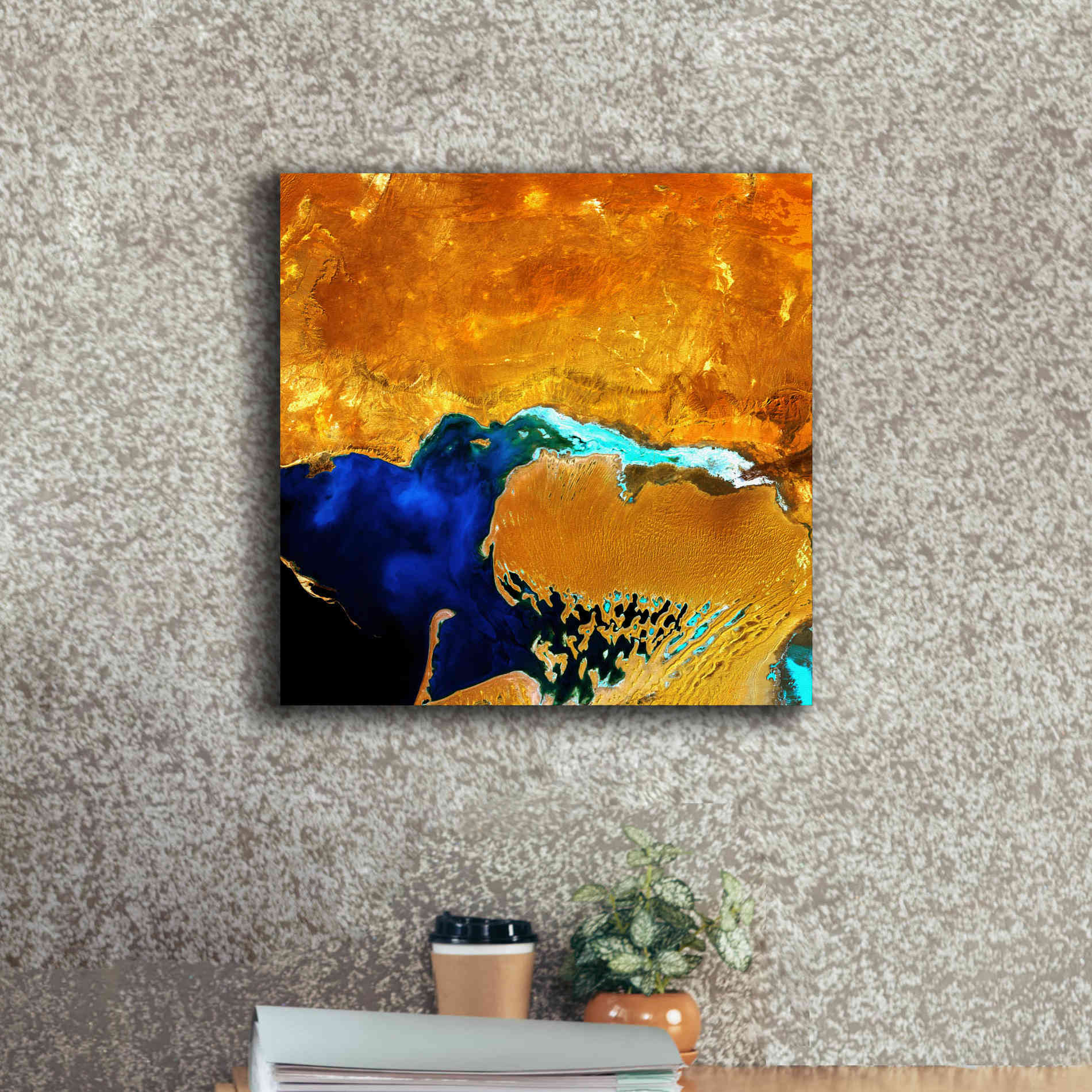 'Earth as Art: The Dardzha Monster,' Canvas Wall Art,18 x 18