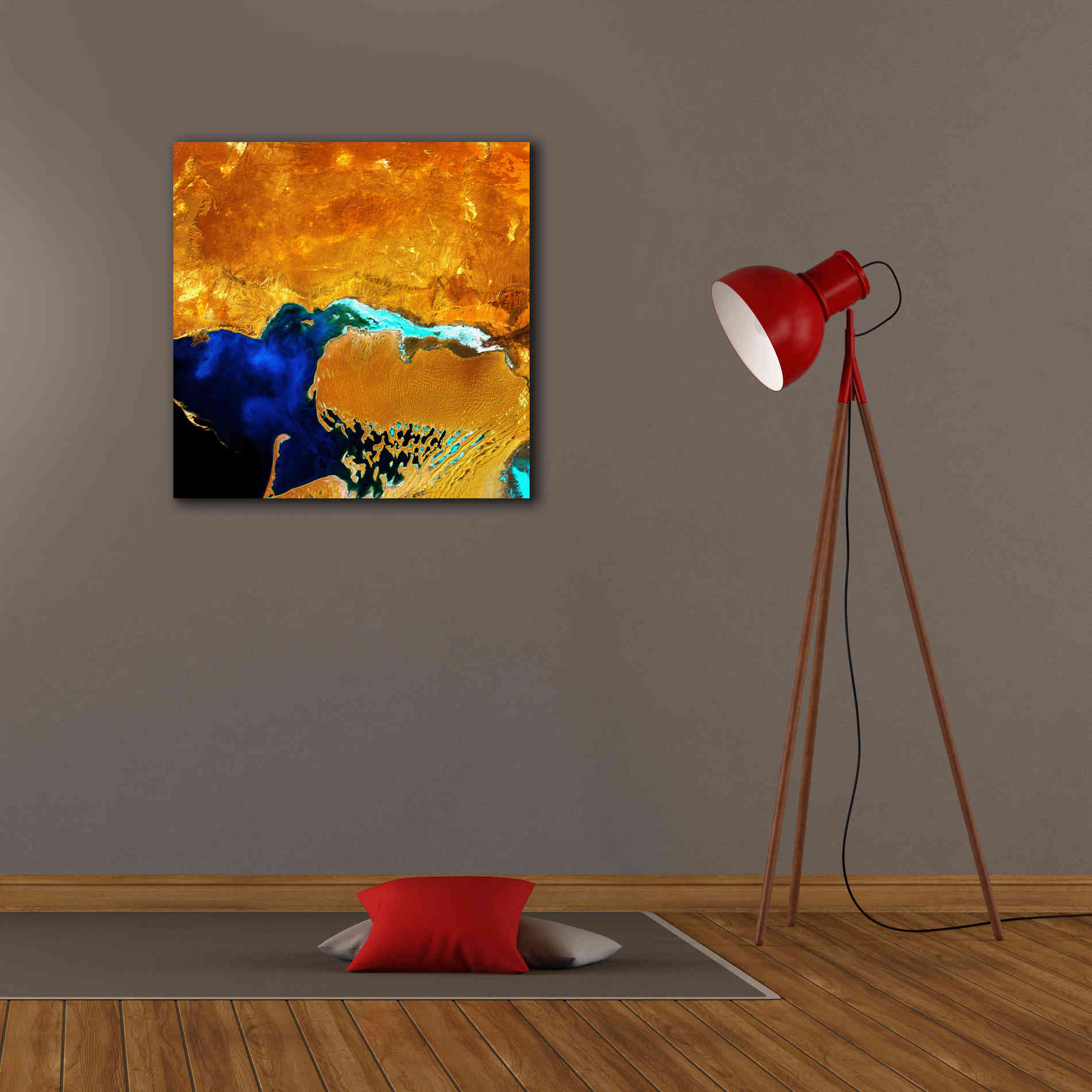 'Earth as Art: The Dardzha Monster,' Canvas Wall Art,26 x 26