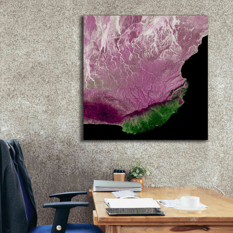 Image of 'Earth as Art: The Dhofar Difference,' Canvas Wall Art,37 x 37