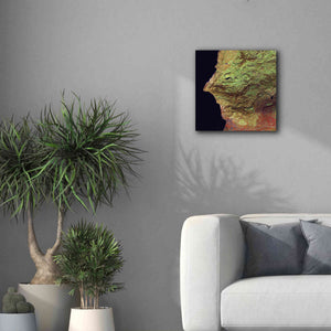 'Earth as Art: Earth Selfie,' Canvas Wall Art,18 x 18