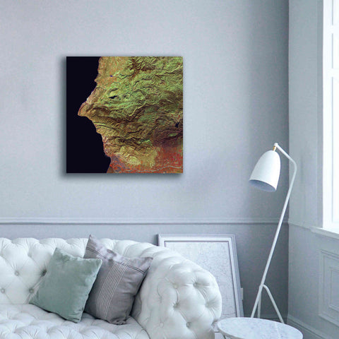 Image of 'Earth as Art: Earth Selfie,' Canvas Wall Art,37 x 37