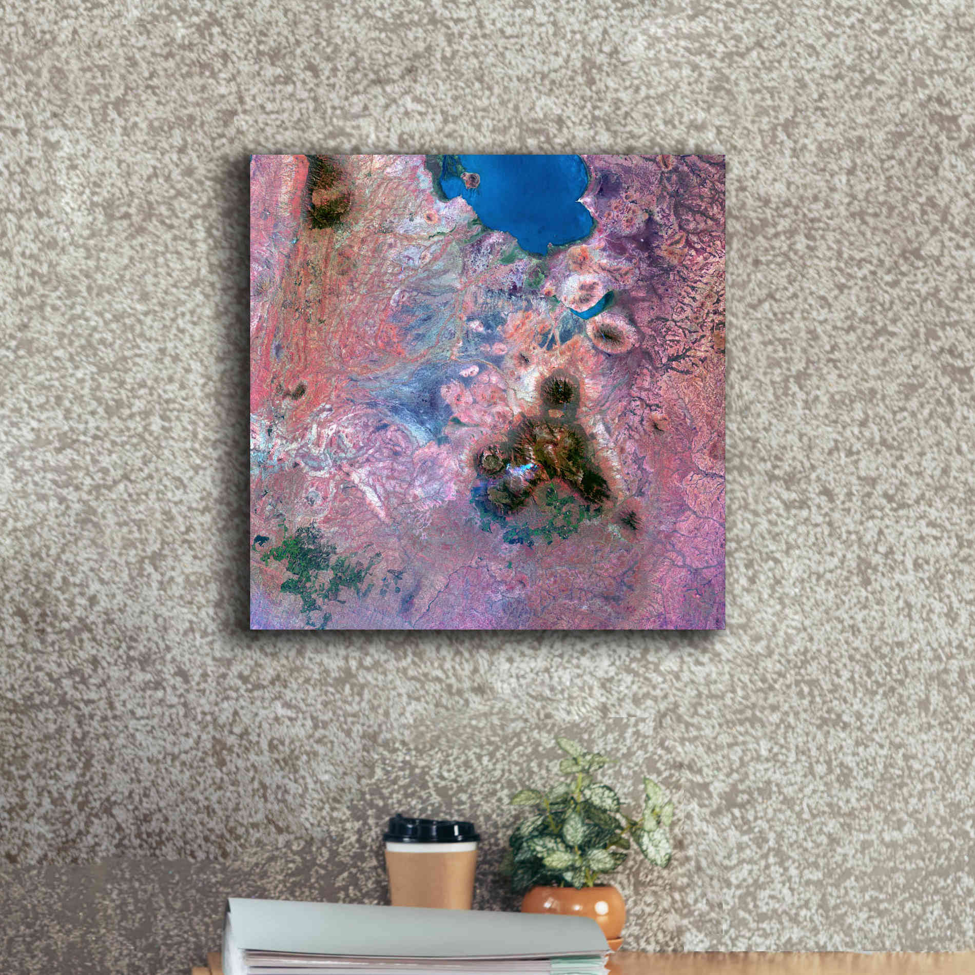 'Earth as Art: Mulanje Massif,' Canvas Wall Art,18 x 18