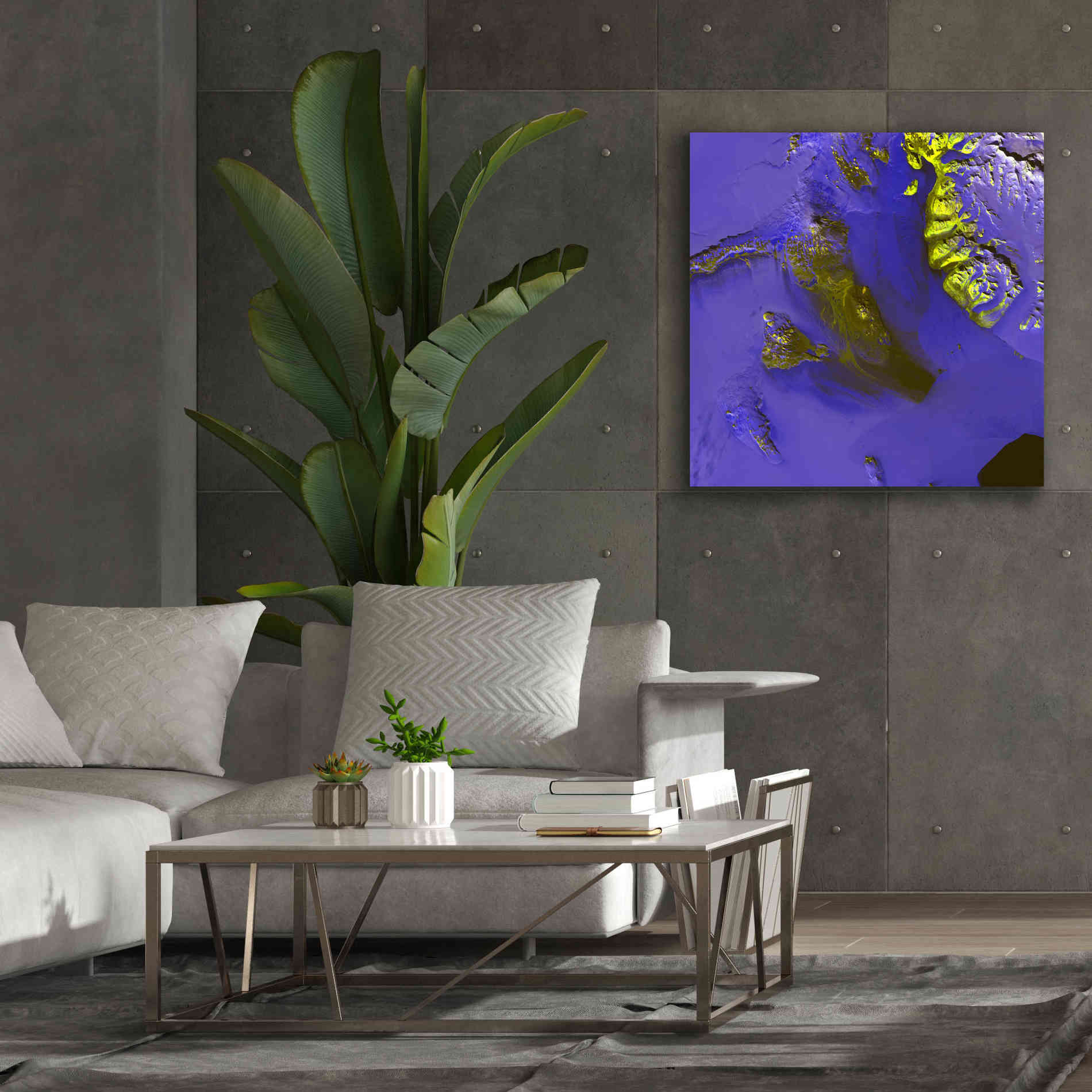 'Earth as Art: Koettlitz Glacier,' Canvas Wall Art,37 x 37