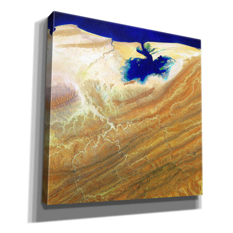 Image of 'Earth as Art: Ink Stain,' Canvas Wall Art,12x12x1.1x0,18x18x1.1x0,26x26x1.74x0,37x37x1.74x0