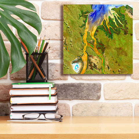 Image of 'Earth as Art: Nature's Patterns,' Canvas Wall Art,12 x 12