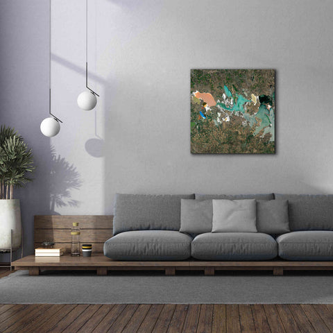 Image of 'Earth as Art: Putrid Sea,' Canvas Wall Art,37 x 37
