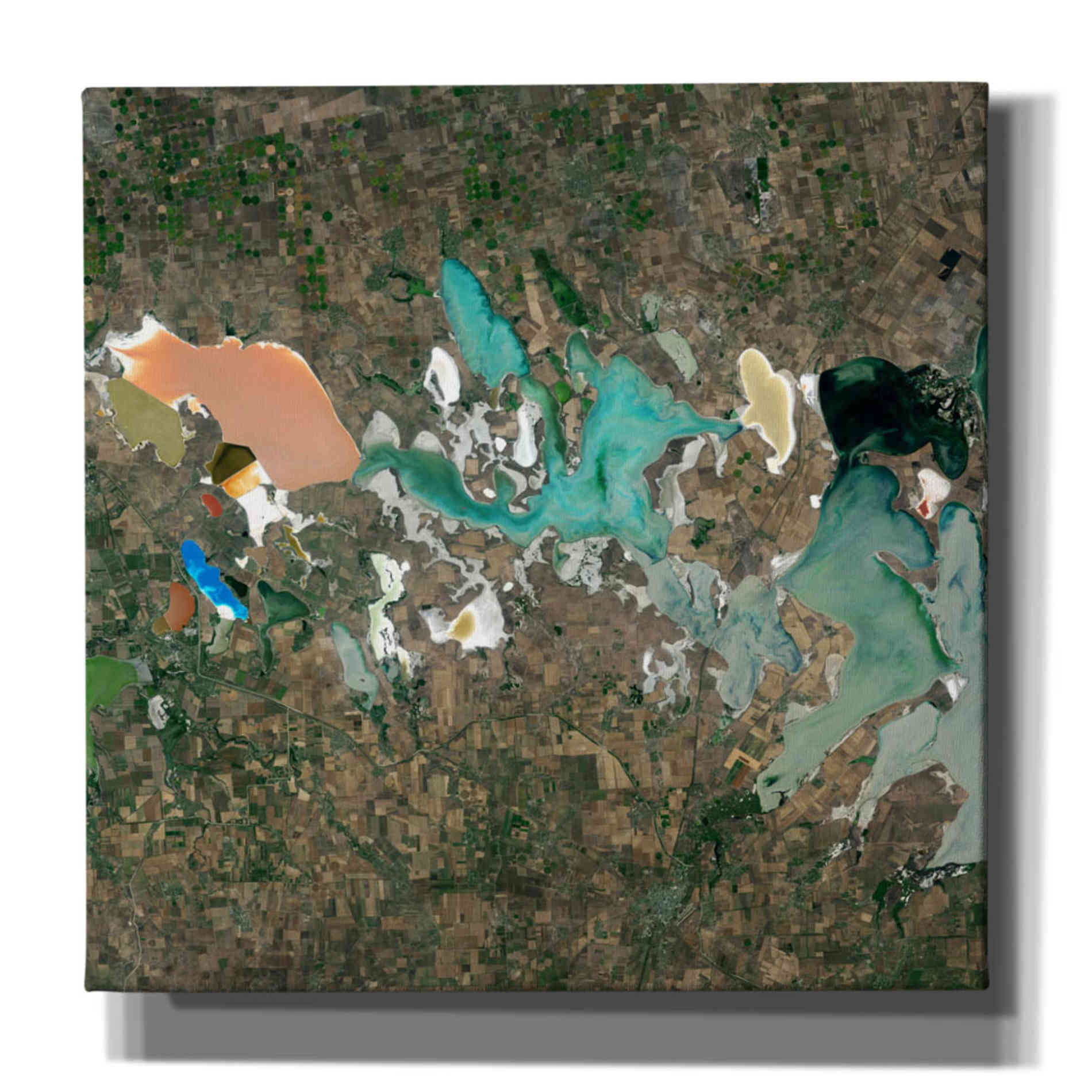 'Earth as Art: Putrid Sea,' Canvas Wall Art,12x12x1.1x0,18x18x1.1x0,26x26x1.74x0,37x37x1.74x0