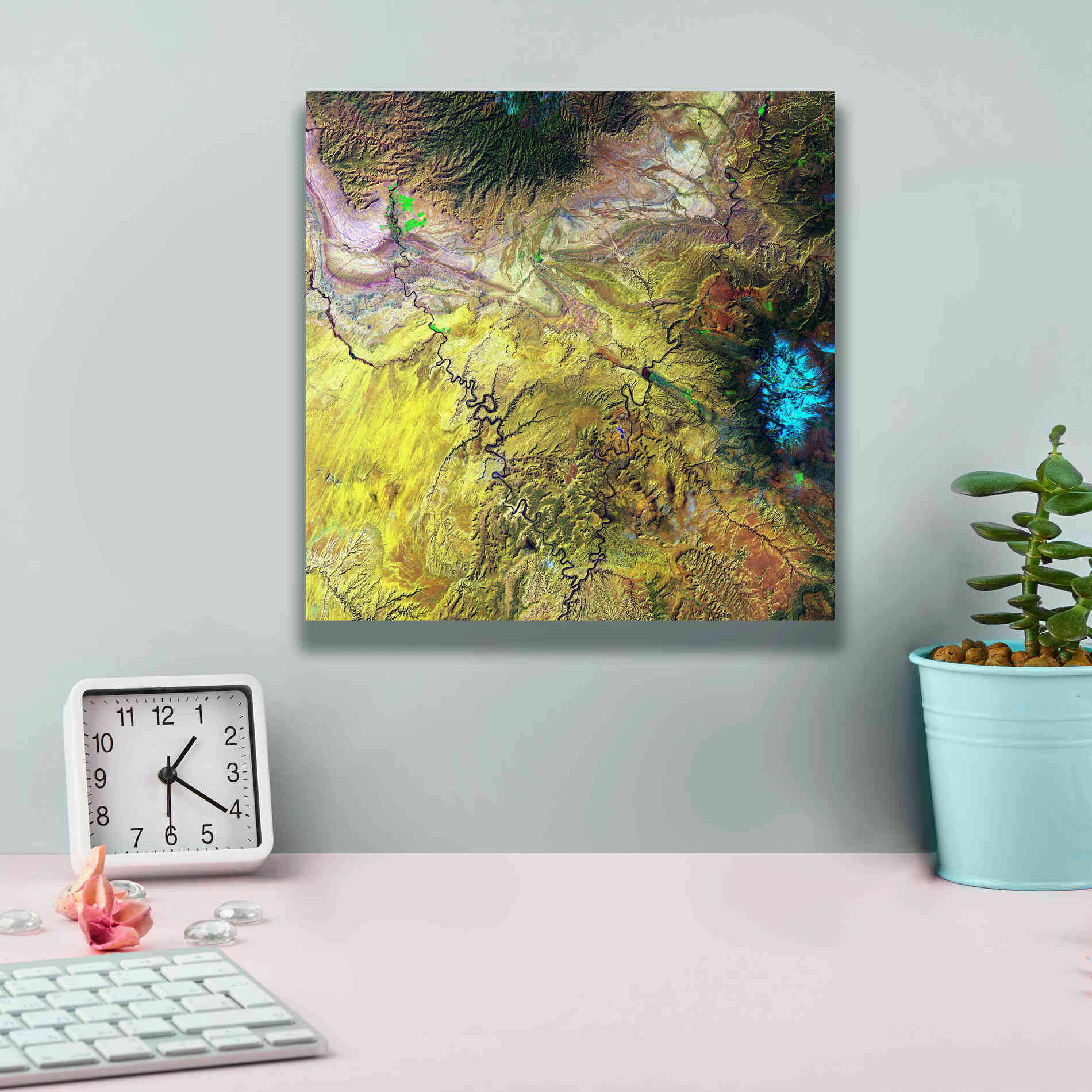 'Earth as Art: Canyonlands,' Canvas Wall Art,12 x 12