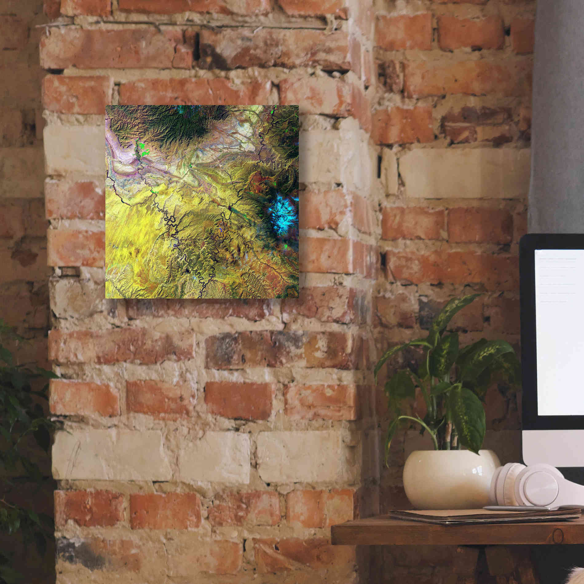 'Earth as Art: Canyonlands,' Canvas Wall Art,12 x 12