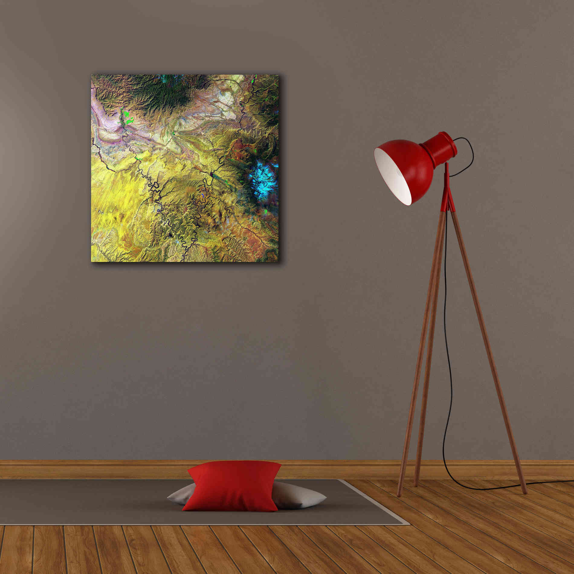 'Earth as Art: Canyonlands,' Canvas Wall Art,26 x 26