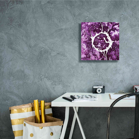 Image of 'Earth as Art: Eye of Quebec,' Canvas Wall Art,12 x 12