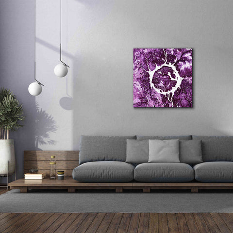 Image of 'Earth as Art: Eye of Quebec,' Canvas Wall Art,37 x 37