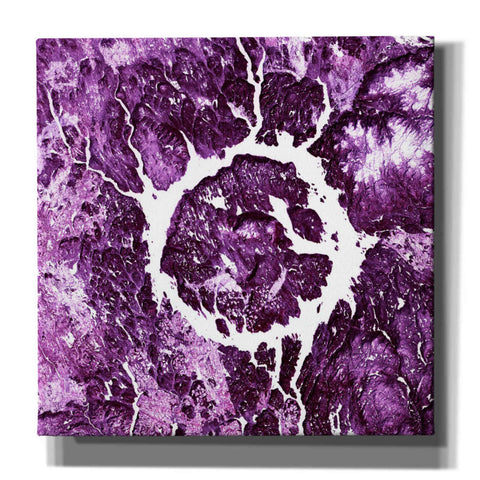 Image of 'Earth as Art: Eye of Quebec,' Canvas Wall Art,12x12x1.1x0,18x18x1.1x0,26x26x1.74x0,37x37x1.74x0