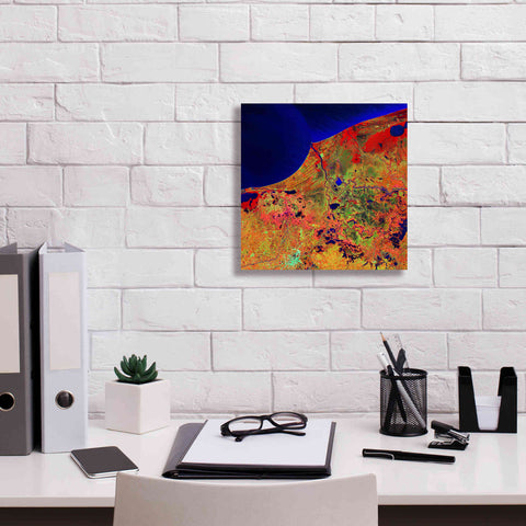 Image of 'Earth as Art: Mexico's Biosphere,' Canvas Wall Art,12 x 12