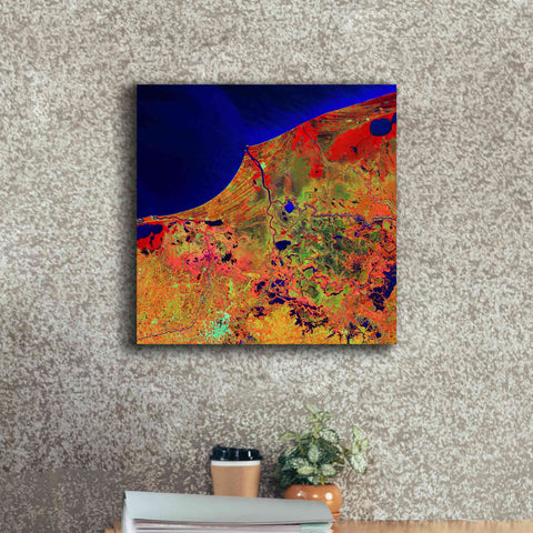 Image of 'Earth as Art: Mexico's Biosphere,' Canvas Wall Art,18 x 18
