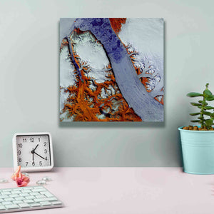 'Earth as Art: Petermann Glacier,' Canvas Wall Art,12 x 12