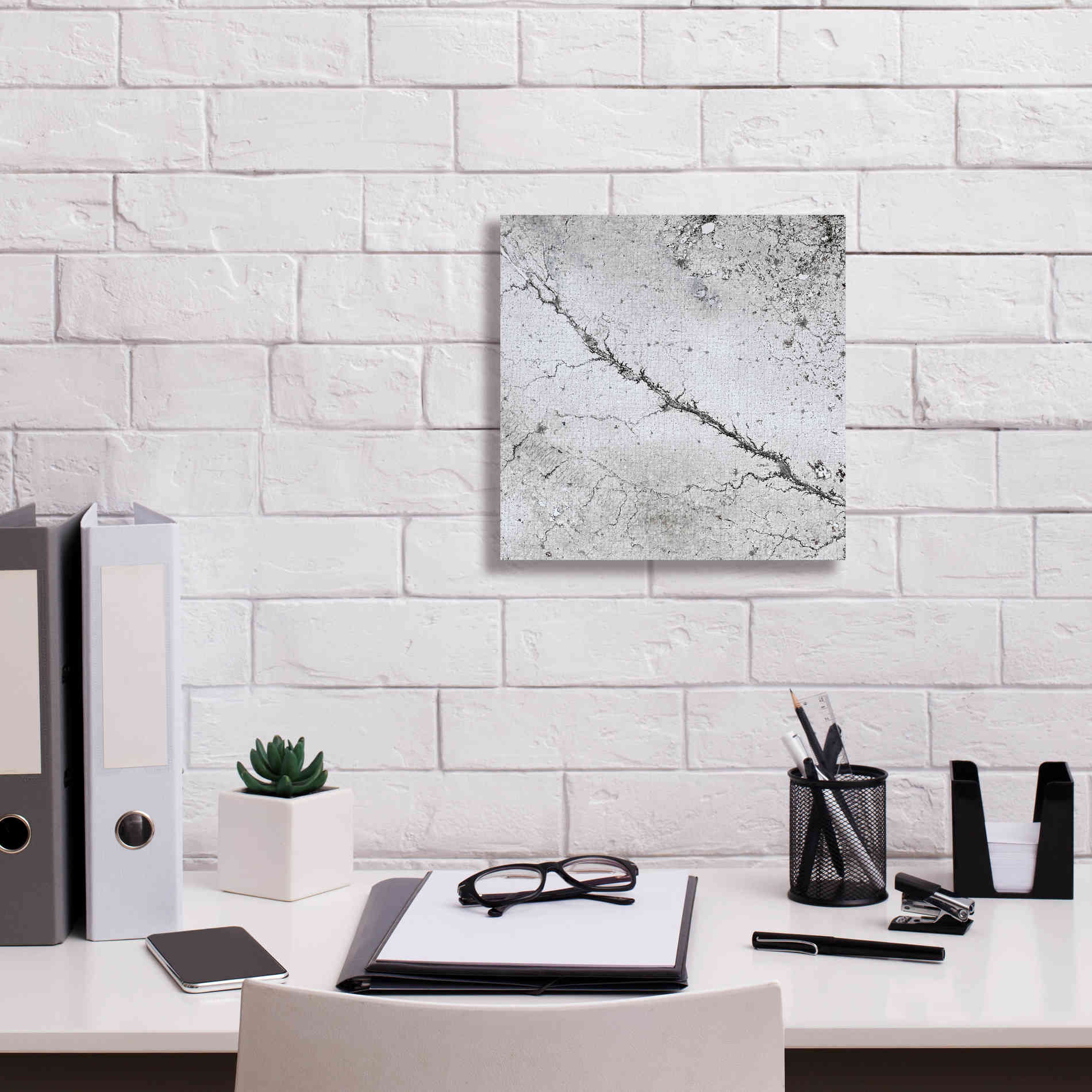 'Earth as Art: Bleak Midwinter,' Canvas Wall Art,12 x 12