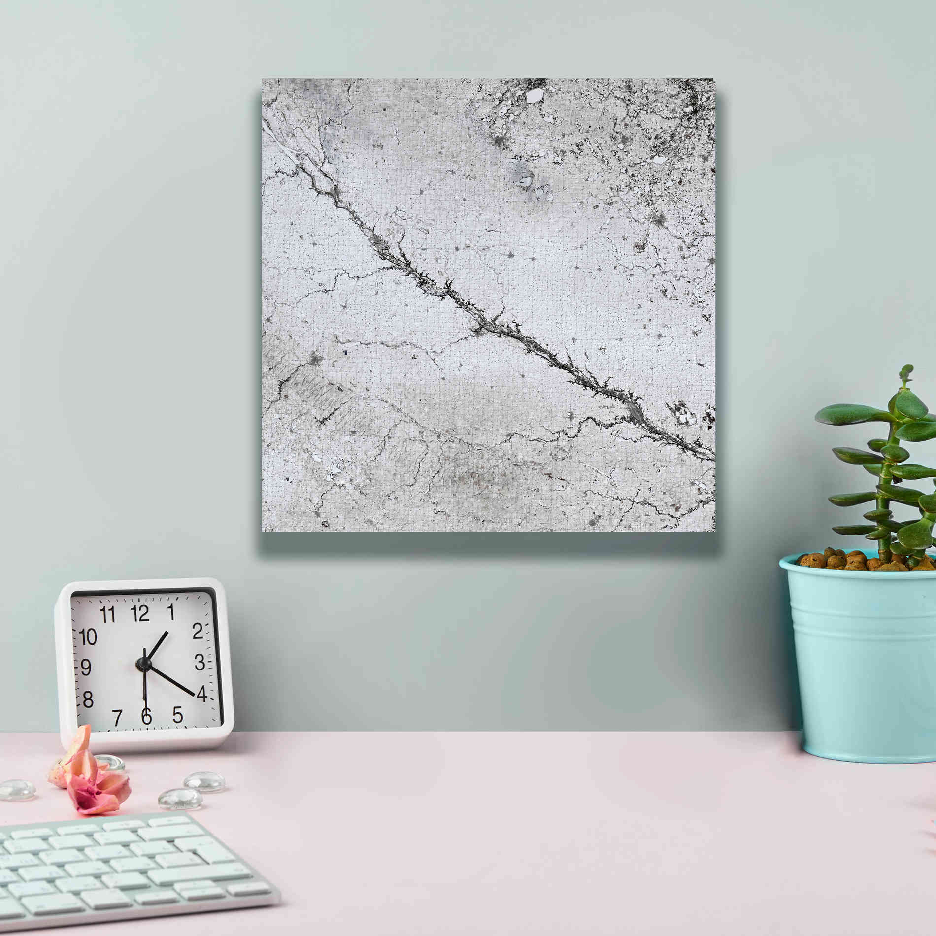 'Earth as Art: Bleak Midwinter,' Canvas Wall Art,12 x 12