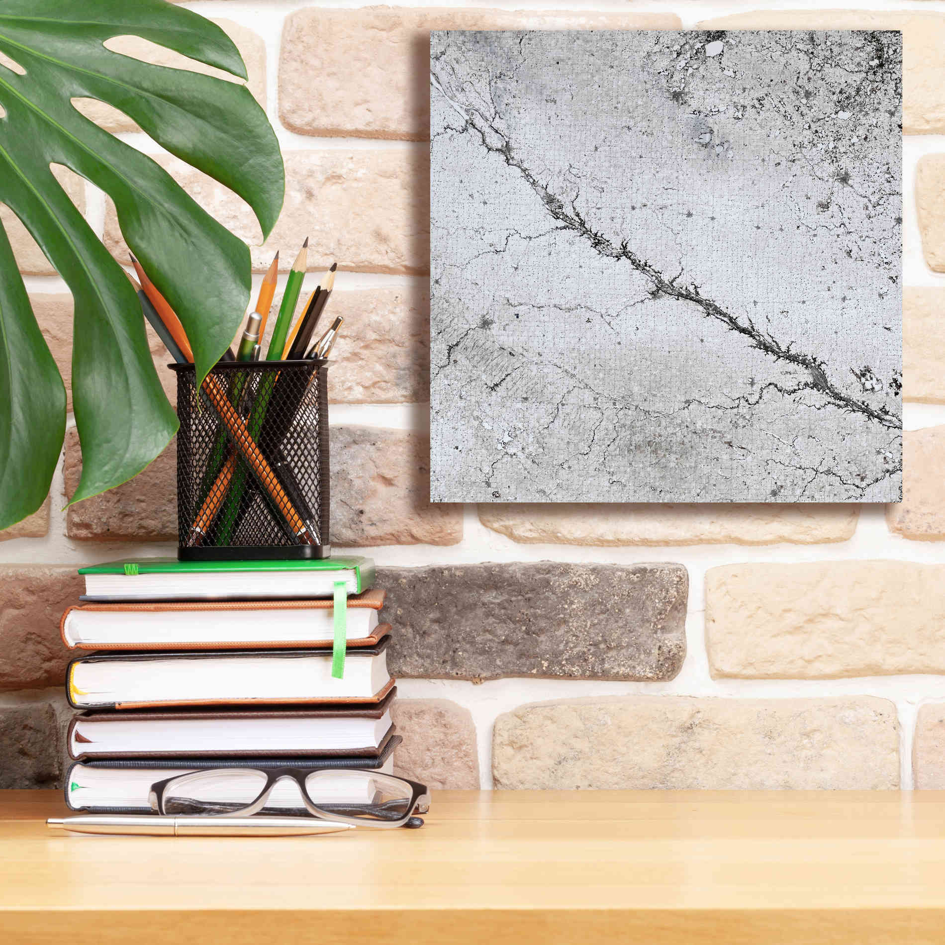 'Earth as Art: Bleak Midwinter,' Canvas Wall Art,12 x 12