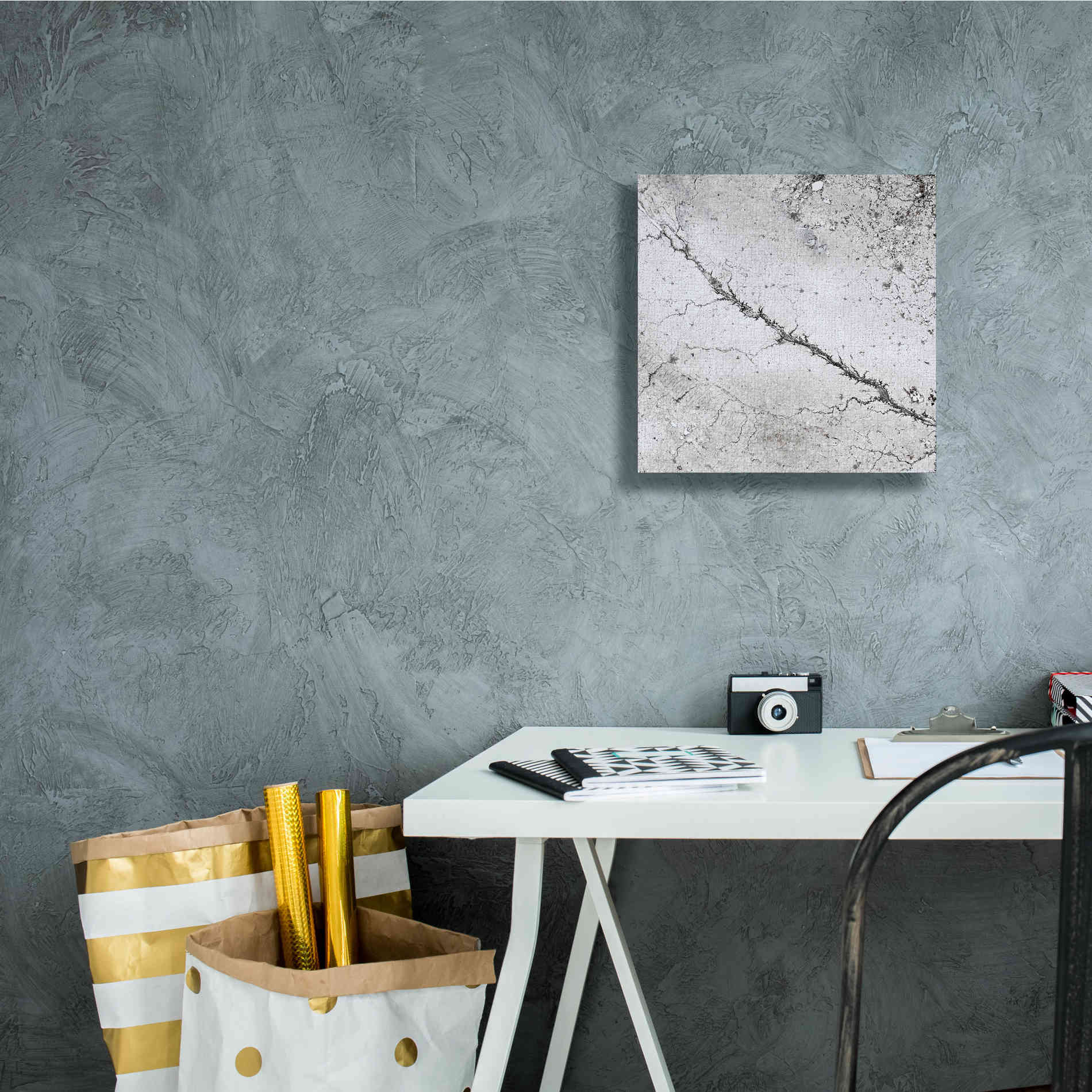 'Earth as Art: Bleak Midwinter,' Canvas Wall Art,12 x 12