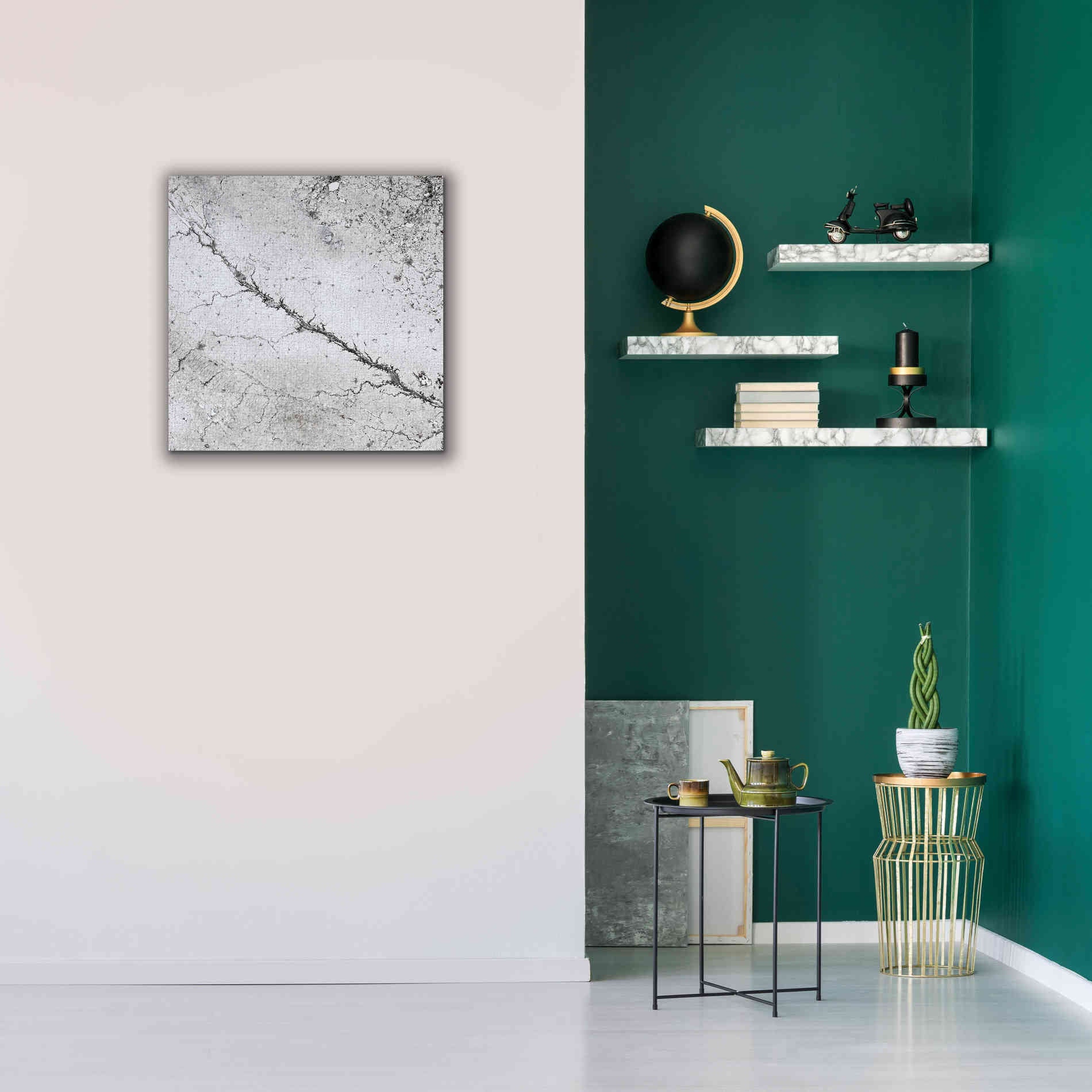 'Earth as Art: Bleak Midwinter,' Canvas Wall Art,26 x 26