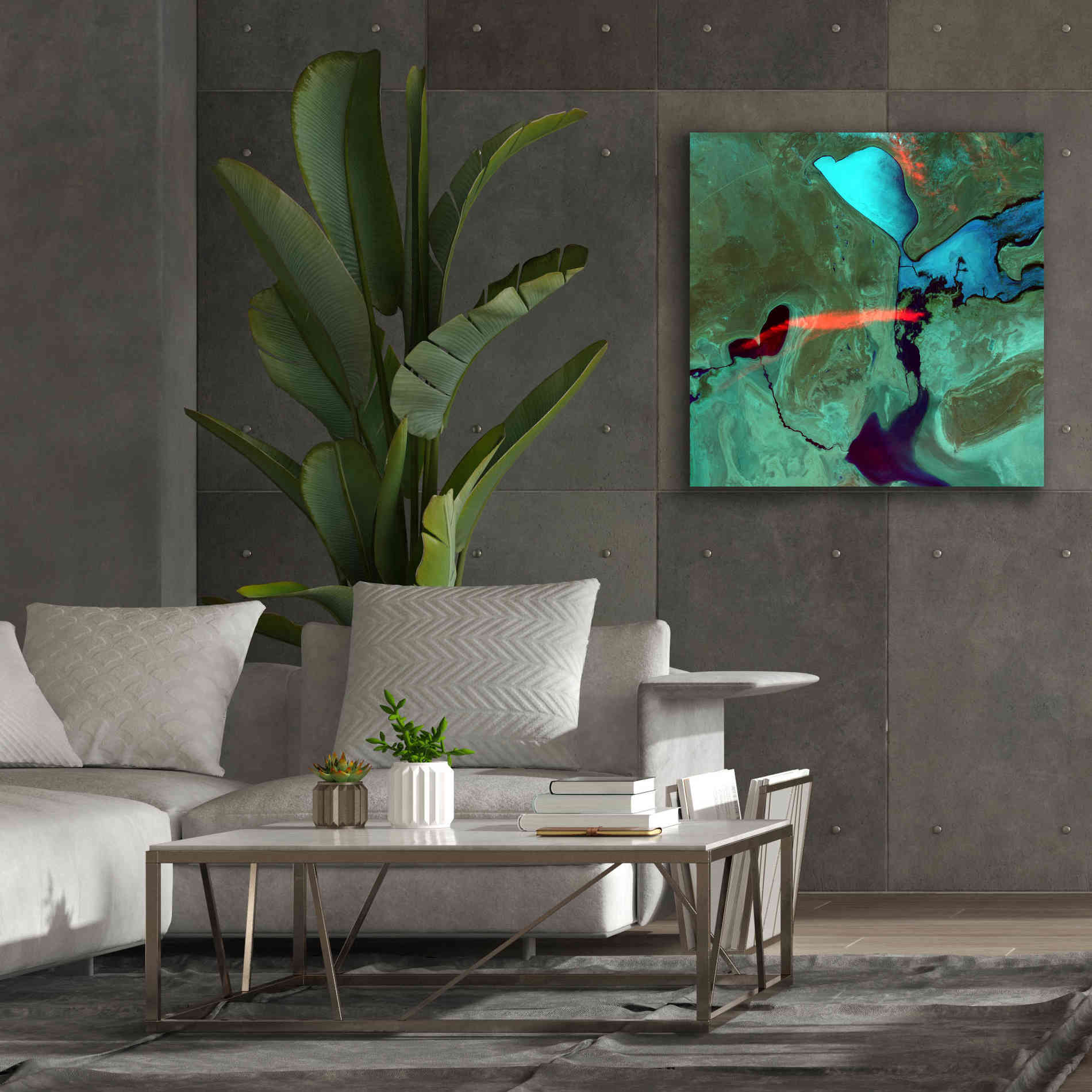 'Earth as Art: Bleeding Heart,' Canvas Wall Art,37 x 37