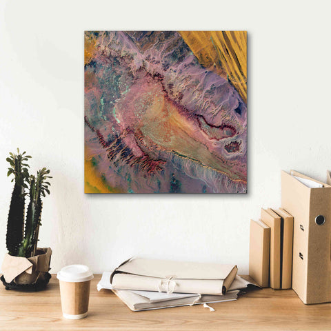 Image of 'Earth as Art: Expressions in the Desert,' Canvas Wall Art,18 x 18