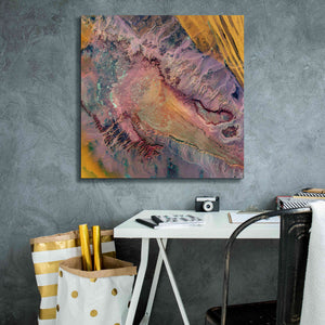 'Earth as Art: Expressions in the Desert,' Canvas Wall Art,26 x 26