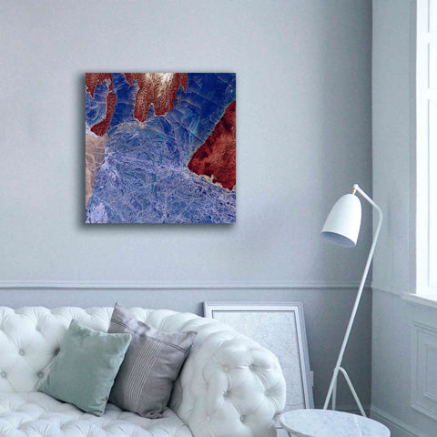 Image of 'Earth as Art: Fractured,' Canvas Wall Art,37 x 37