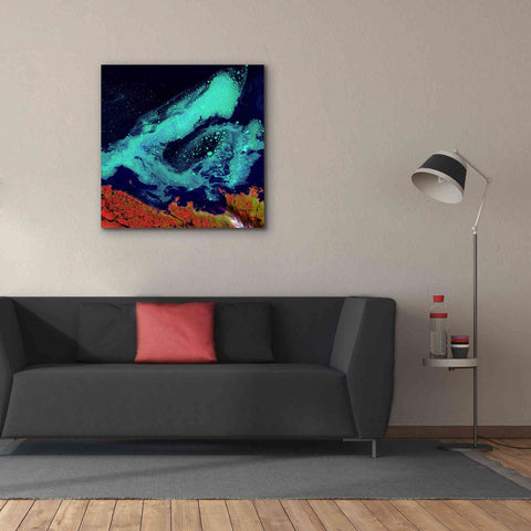 Image of 'Earth as Art: Icy Vortex,' Canvas Wall Art,37 x 37