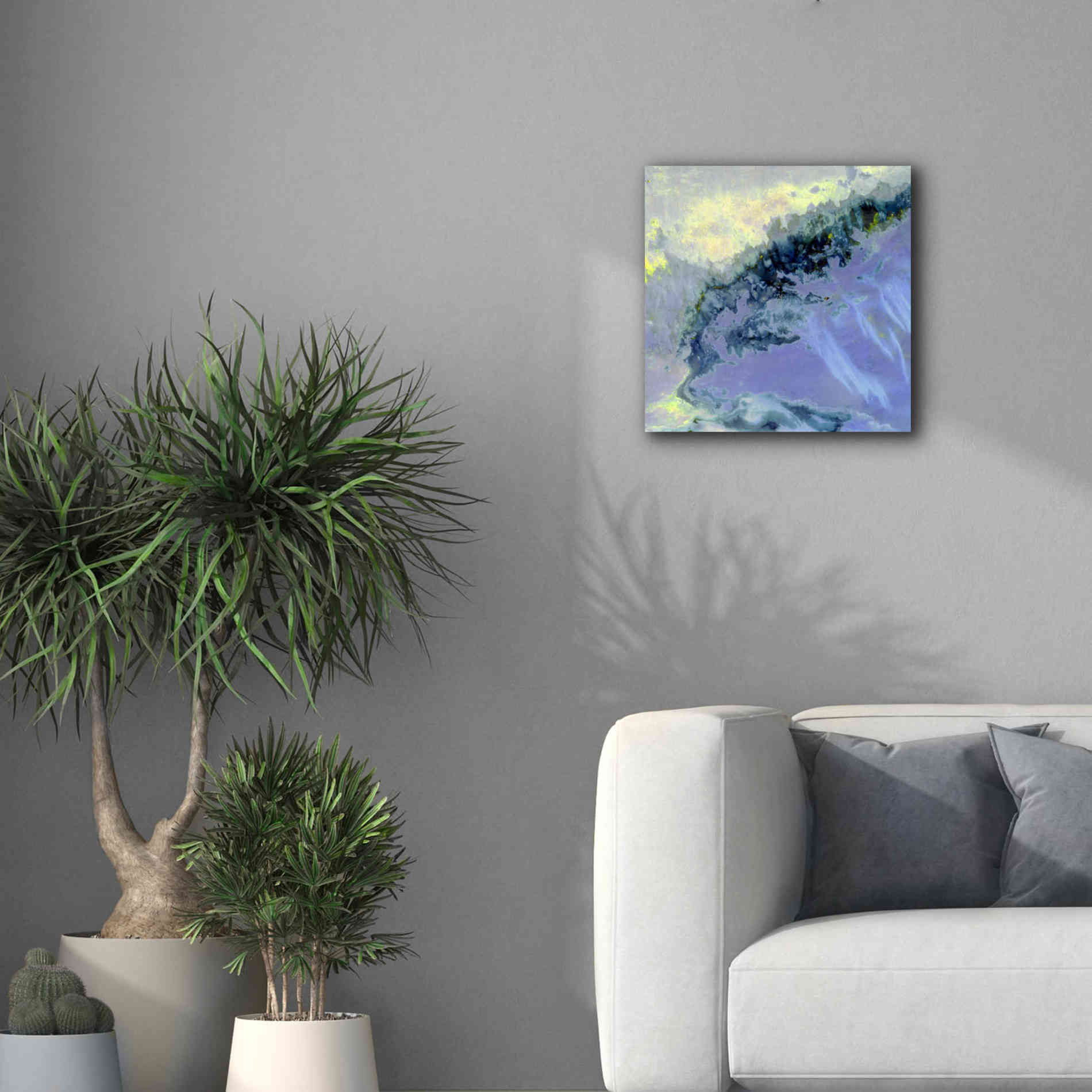 'Earth as Art: Lurking Madness,' Canvas Wall Art,18 x 18