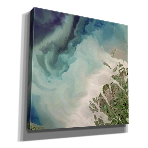 Image of 'Earth as Art: Mackenzie Meets Beaufort,' Canvas Wall Art,12x12x1.1x0,18x18x1.1x0,26x26x1.74x0,37x37x1.74x0