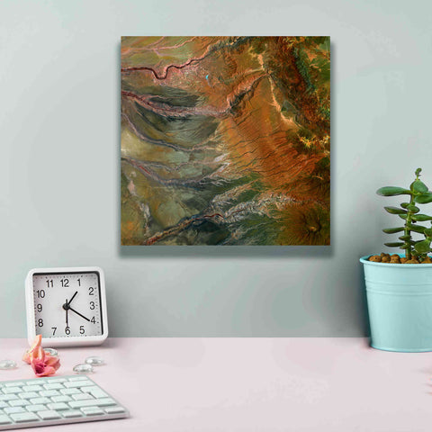 Image of 'Earth as Art: Moody Carvings,' Canvas Wall Art,12 x 12