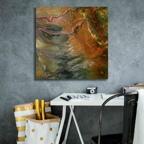 Image of 'Earth as Art: Moody Carvings,' Canvas Wall Art,26 x 26