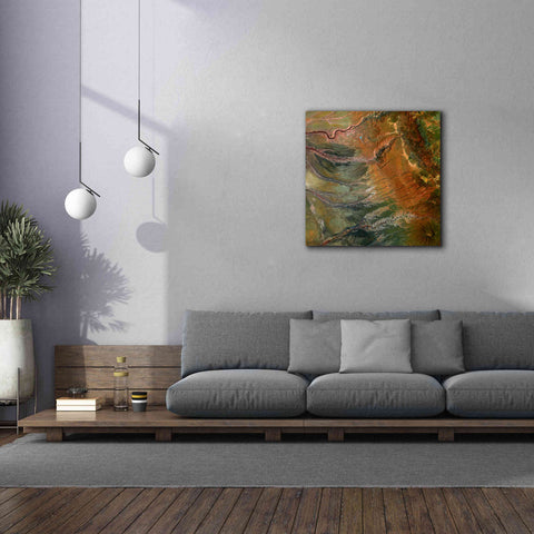 Image of 'Earth as Art: Moody Carvings,' Canvas Wall Art,37 x 37