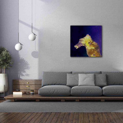 Image of 'Earth as Art: Painted Horse,' Canvas Wall Art,37 x 37